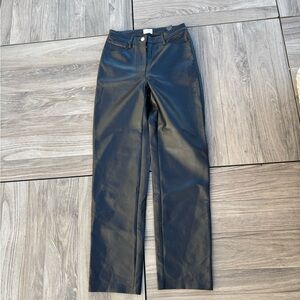 ARITZIA Wilfred Leather Trousers